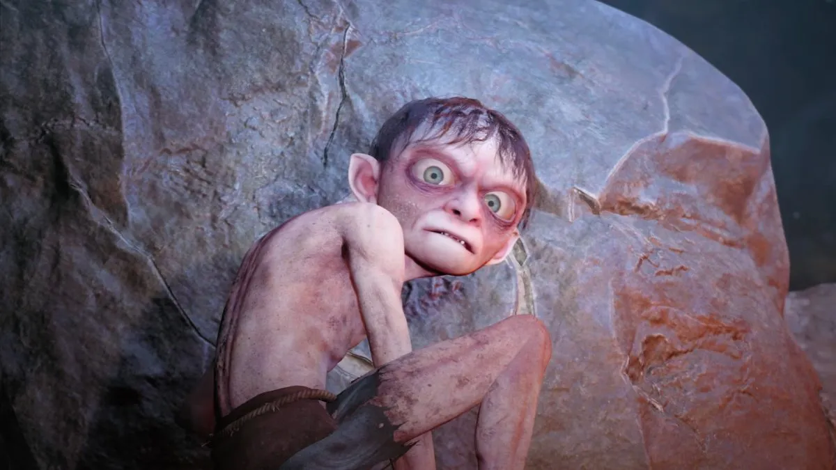 Gameplay from The Lord of the Rings: Gollum