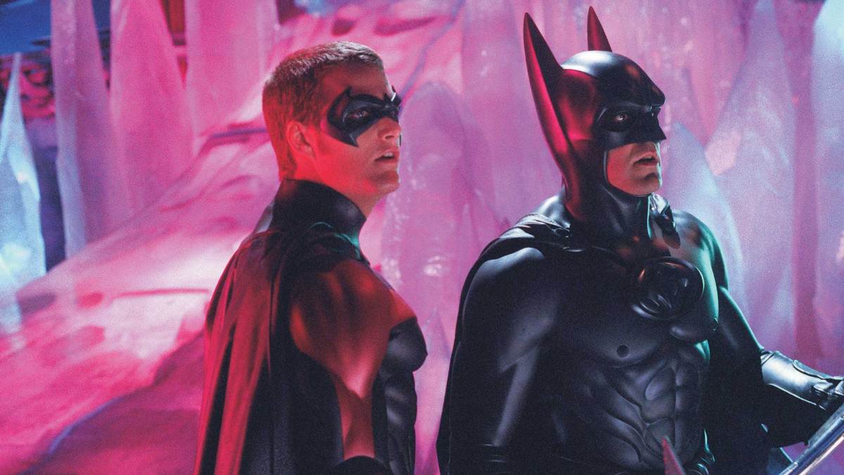 George Clooney and Chris O'Donnell in 'Batman & Robin'