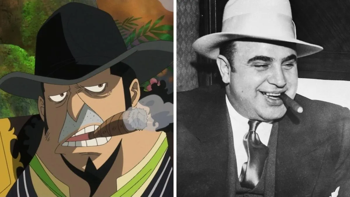 One Piece's Bege Capone and Al Capone