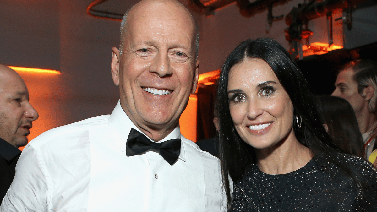 Bruce willis and Demi Moore