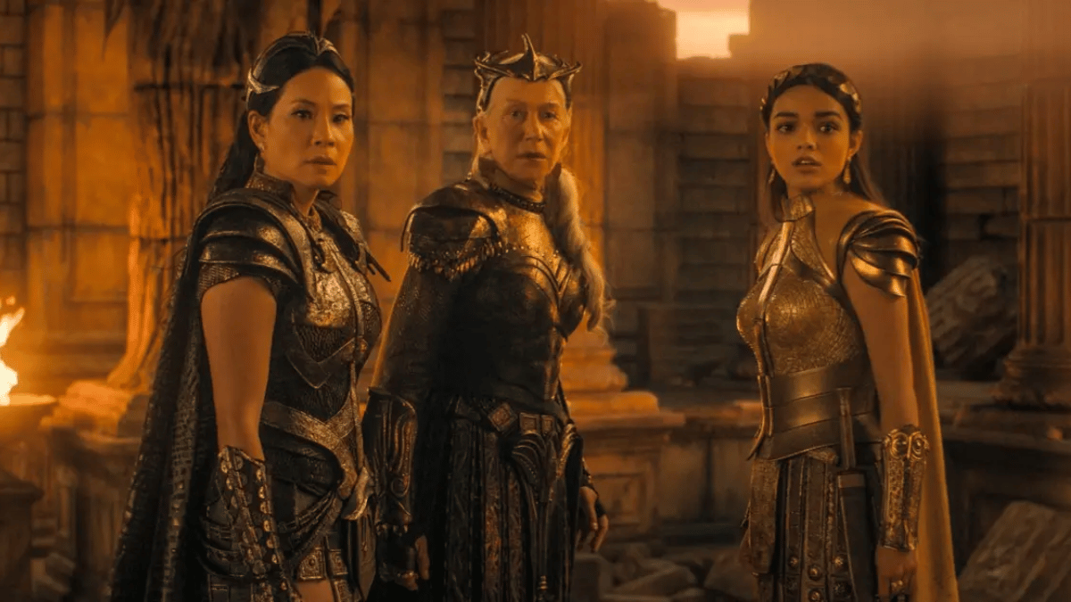 The Daughters of Atlas in Shazam! Fury of the Gods