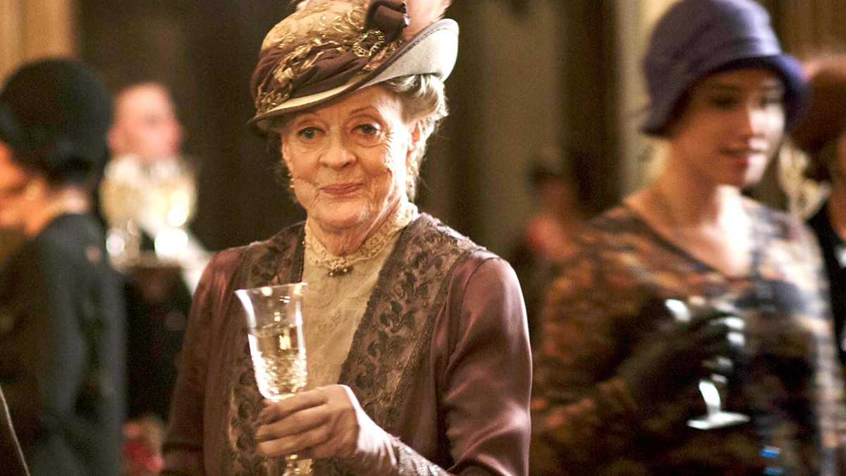 Maggie Smith in Downton Abbey