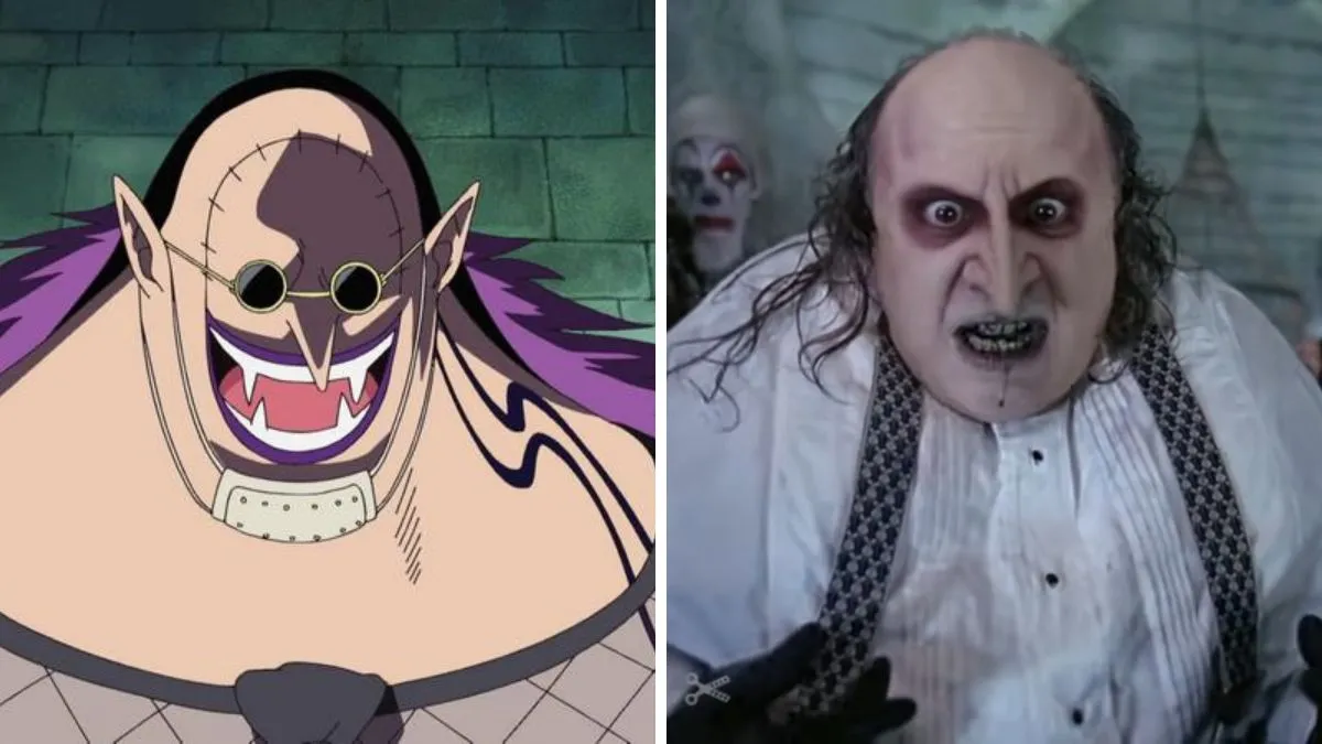One Piece's Dr.Hogback and Dany DeVito's Penguin in Batman Returns