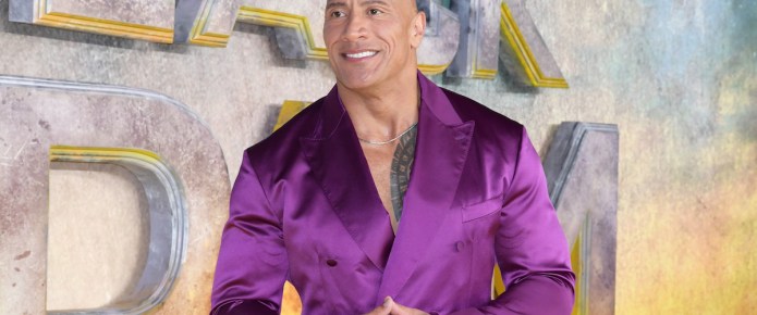 Dwayne Johnson’s absolutely adorable makeover sees him successfully transform into ‘Pink Adam’