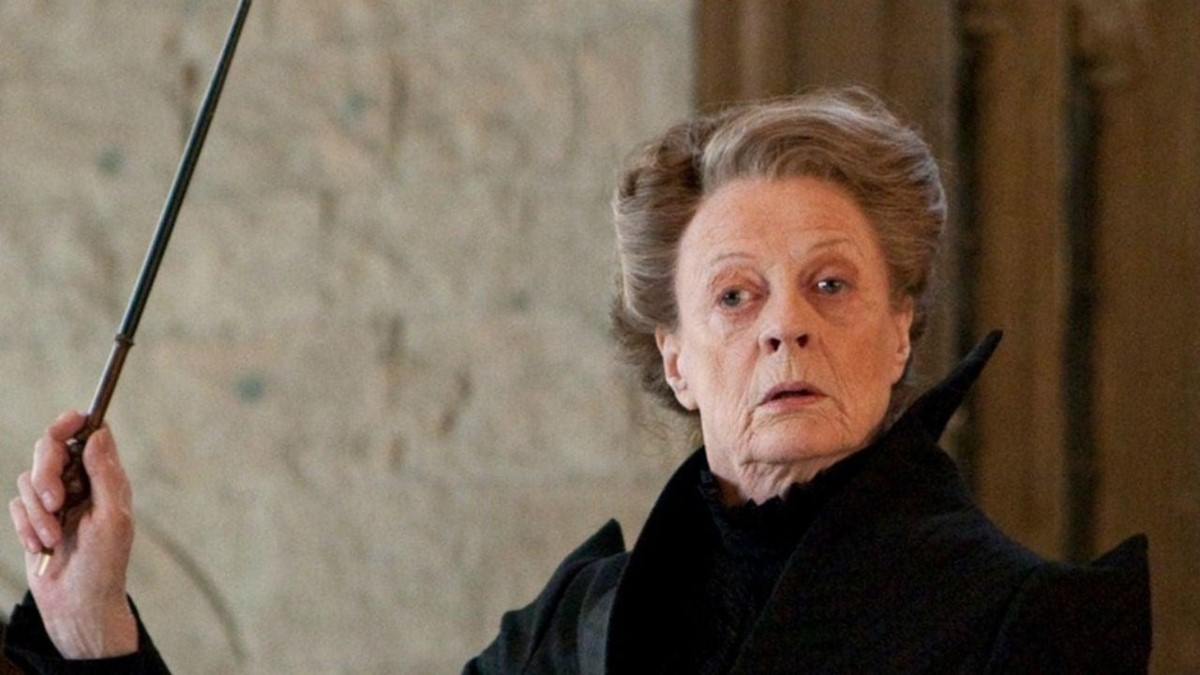 Maggie Smith in Harry Potter 