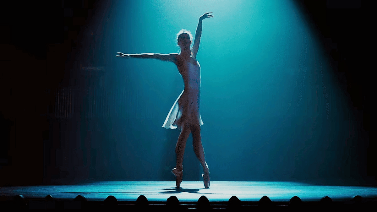 A ballerina dancing in 'John Wick: Chapter 3'