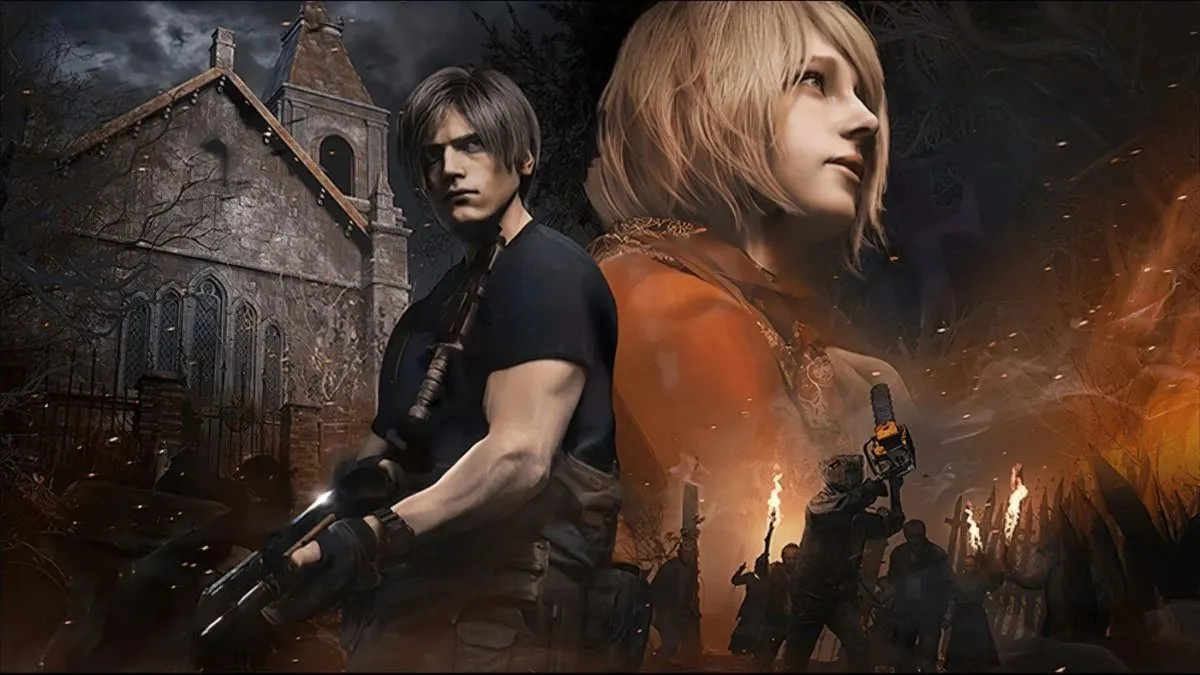 Leon Still Struggles To Catch Knight Ashley In Resident Evil 4 Remake