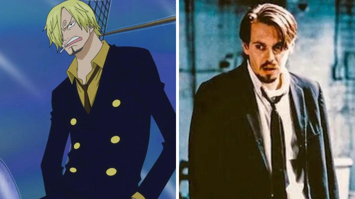 Sanji and Steve Buscemi's Mr Pink from Reservoir Dogs