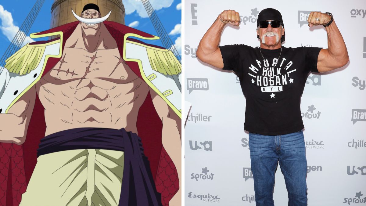 One Piece's Whitebeard and Hulk Hogan