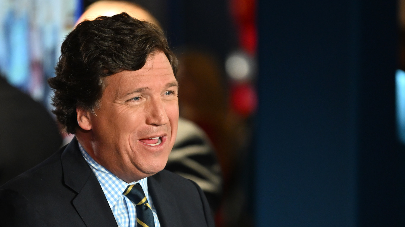 Tucker Carlson Trying to Out-Laugh Mozart, Willy Wonka, and Nathan Lane ...