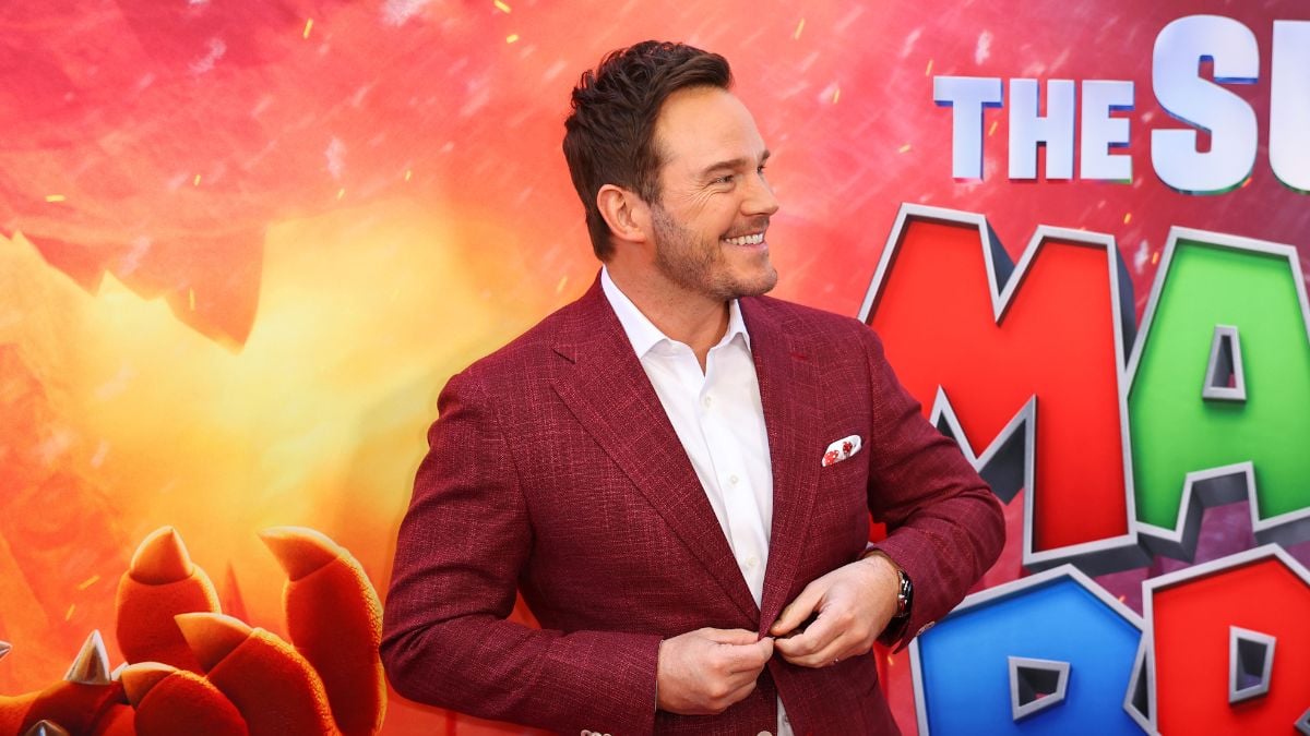 Chris Pratt at 'Super Mario Bros. Movie' premiere.