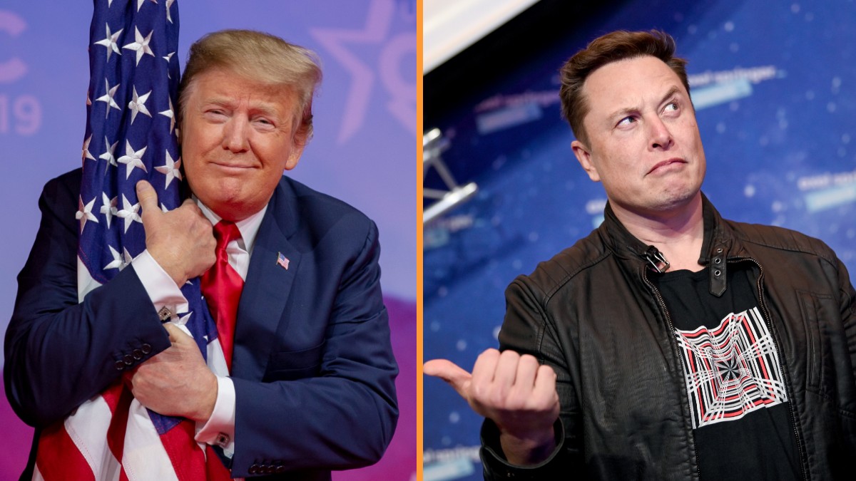 Donald Trump and Elon Musk - Getty
