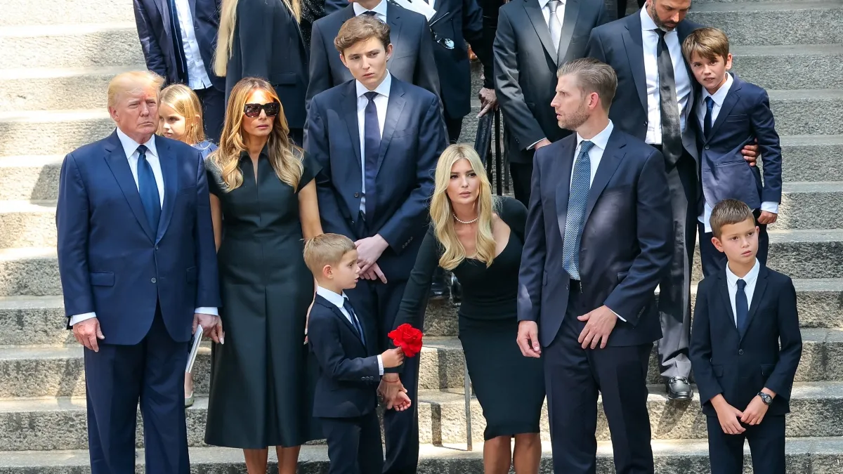Getty Images The Trump family