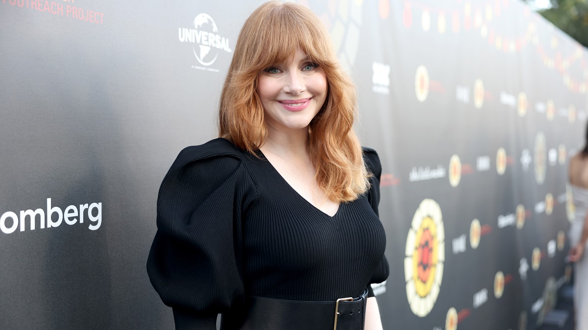UNIVERSAL CITY, CALIFORNIA - JUNE 11: Bryce Dallas Howard attends Charlize Theron's Africa Outreach Project (CTAOP) Block Party at Universal Studios Backlot on June 11, 2022 in Universal City, California.