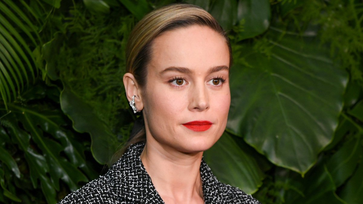 Brie Larson, wearing CHANEL attends the CHANEL and Charles Finch Pre-Oscar Awards Dinner on March 11, 2023 in Beverly Hills, California.