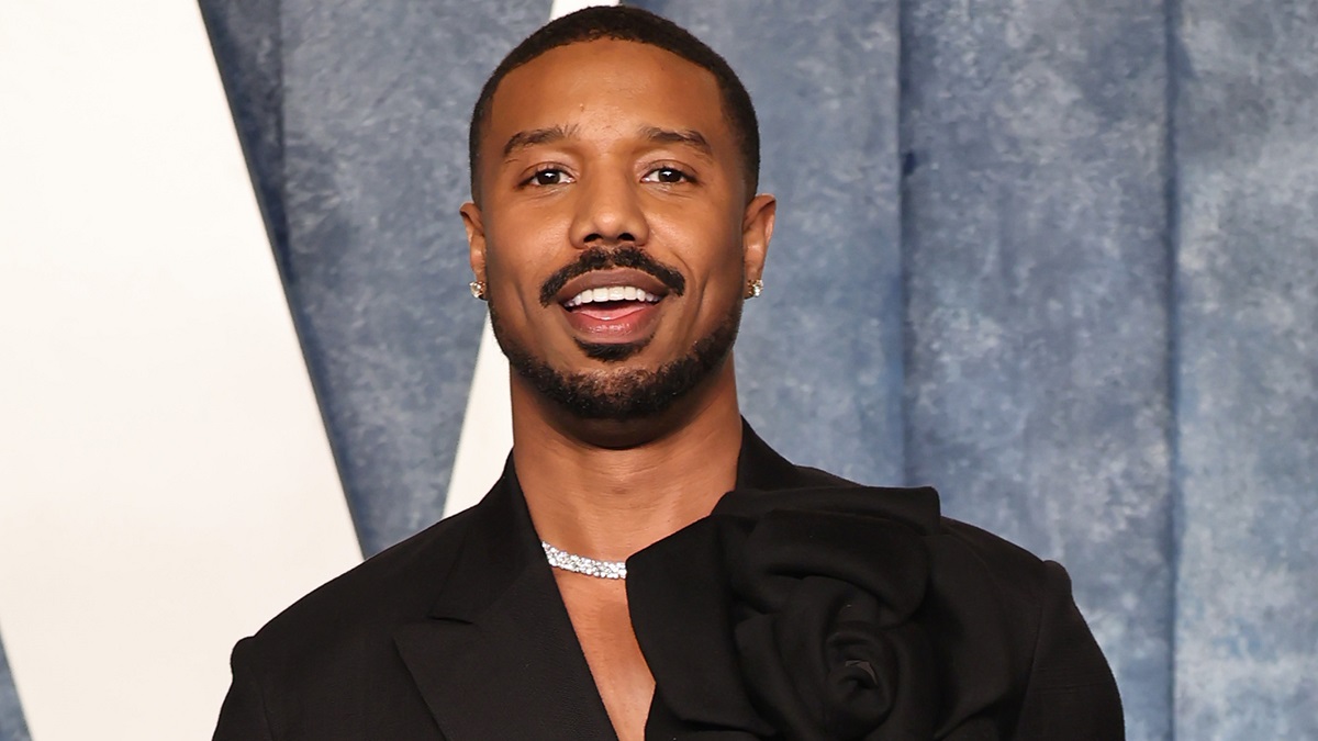 BEVERLY HILLS, CALIFORNIA - MARCH 12: Michael B. Jordan attends the 2023 Vanity Fair Oscar Party Hosted By Radhika Jones at Wallis Annenberg Center for the Performing Arts on March 12, 2023 in Beverly Hills, California.