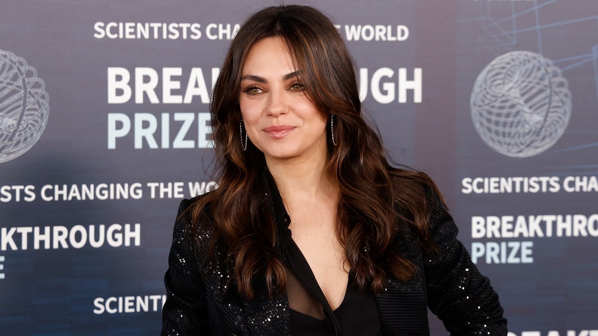 LOS ANGELES, CALIFORNIA - APRIL 15: Mila Kunis attends the 9th annual Breakthrough Prize ceremony at Academy Museum of Motion Pictures on April 15, 2023 in Los Angeles, California.