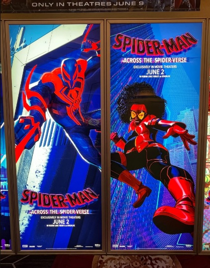 CoveredGeekly on X: New character posters from 'SPIDER-MAN: ACROSS THE  SPIDER-VERSE' on display at CinemaCon. (Via:    / X