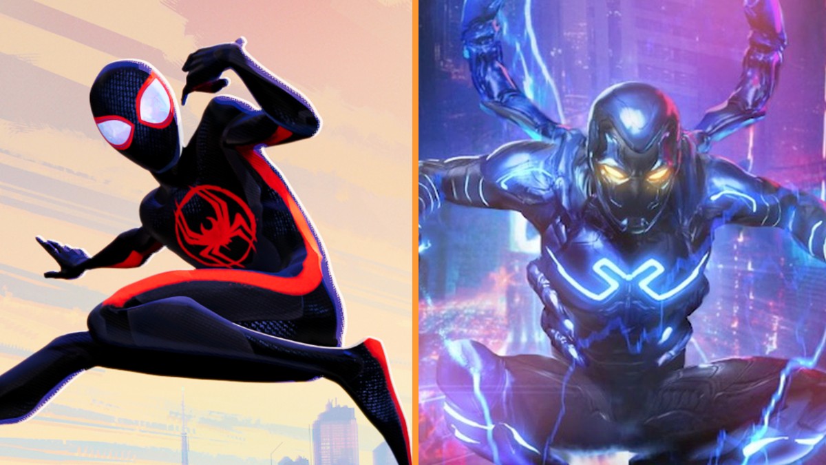 Blue Beetle' and 'Across the Spider-Verse' Teasers Drop Back-To-Back, so  Obviously the Old Marvel vs. DCU Battle Had to Enter the Chat