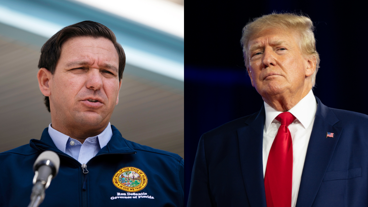 Ron Desantis Gets A Verbal Beatdown From Donald Trump During Disney ...