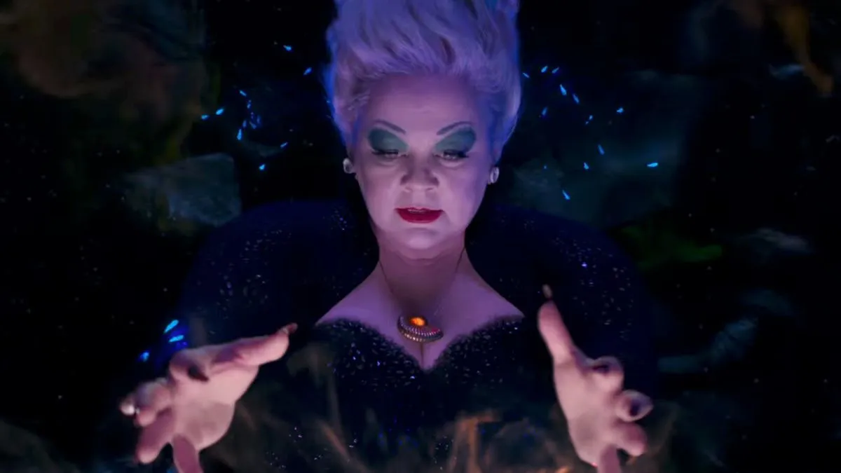 Melissa McCarthy como Ursula em 'A Pequena Sereia' Live Action