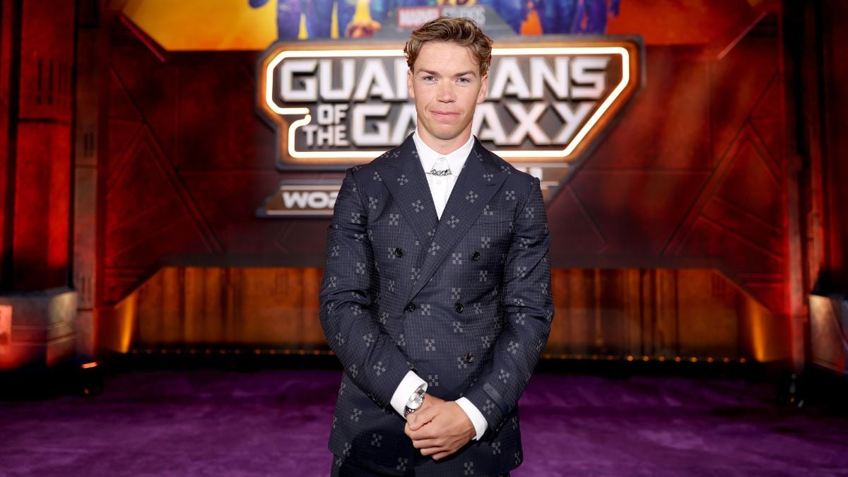 Will Poulter at Guardians of the Galaxy Premiere