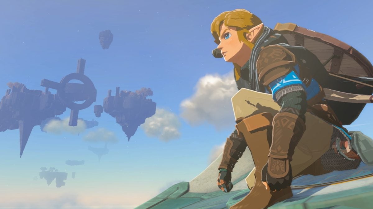 Link in The Legend of Zelda Tears of the Kingdom