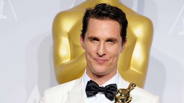 What movie did Matthew McConaughey win an Oscar for?