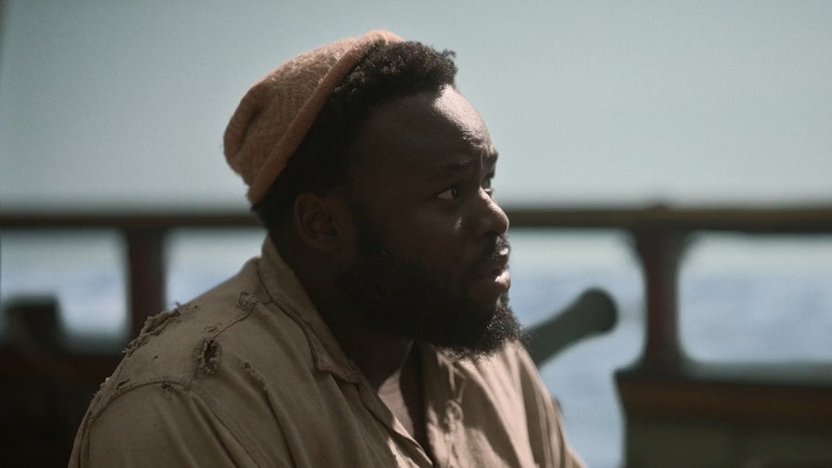 Samson Kayo as Oluwande in season one of 'Our Flag Means Death'
