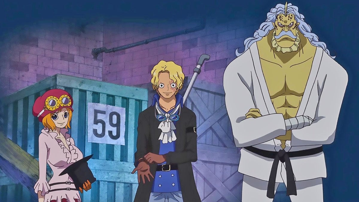 Sabo, Koala and Hack in One Piece