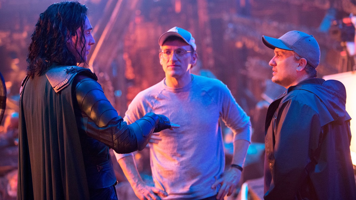 the russo brothers behind the scenes