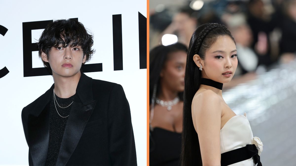 BTS' V at the Celine event and BLACKPINK's Jennie at the MET Gala