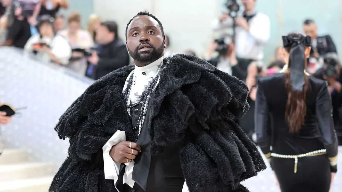 NEW YORK, NEW YORK - MAY 01: Brian Tyree Henry attends The 2023 Met Gala Celebrating "Karl Lagerfeld: A Line Of Beauty" at The Metropolitan Museum of Art on May 01, 2023 in New York City. 