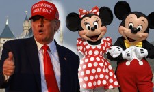 Donald Trump and Disney - Getty