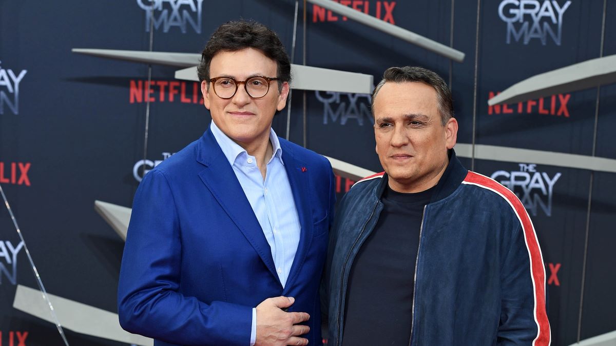 : US director Anthony Russo and his brother US director Joe Russo attend the The Gray Man Netflix special screening at Zoopalast on July 18, 2022 in Berlin, Germany. (Photo by Tristar Media/WireImage)