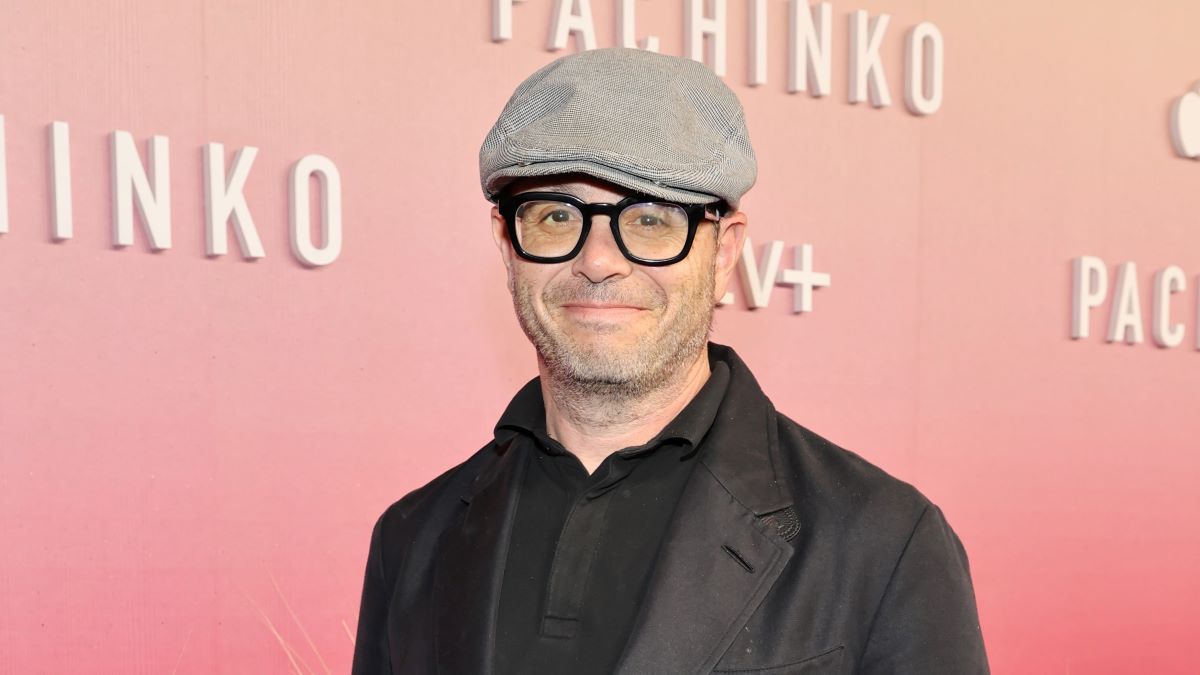 Damon Lindelof attends the red carpet event for the global premiere of Apple's "Pachinko" at Academy Museum of Motion Pictures at Academy Museum of Motion Pictures on March 16, 2022 in Los Angeles, California. (Photo by Amy Sussman/Getty Images)
