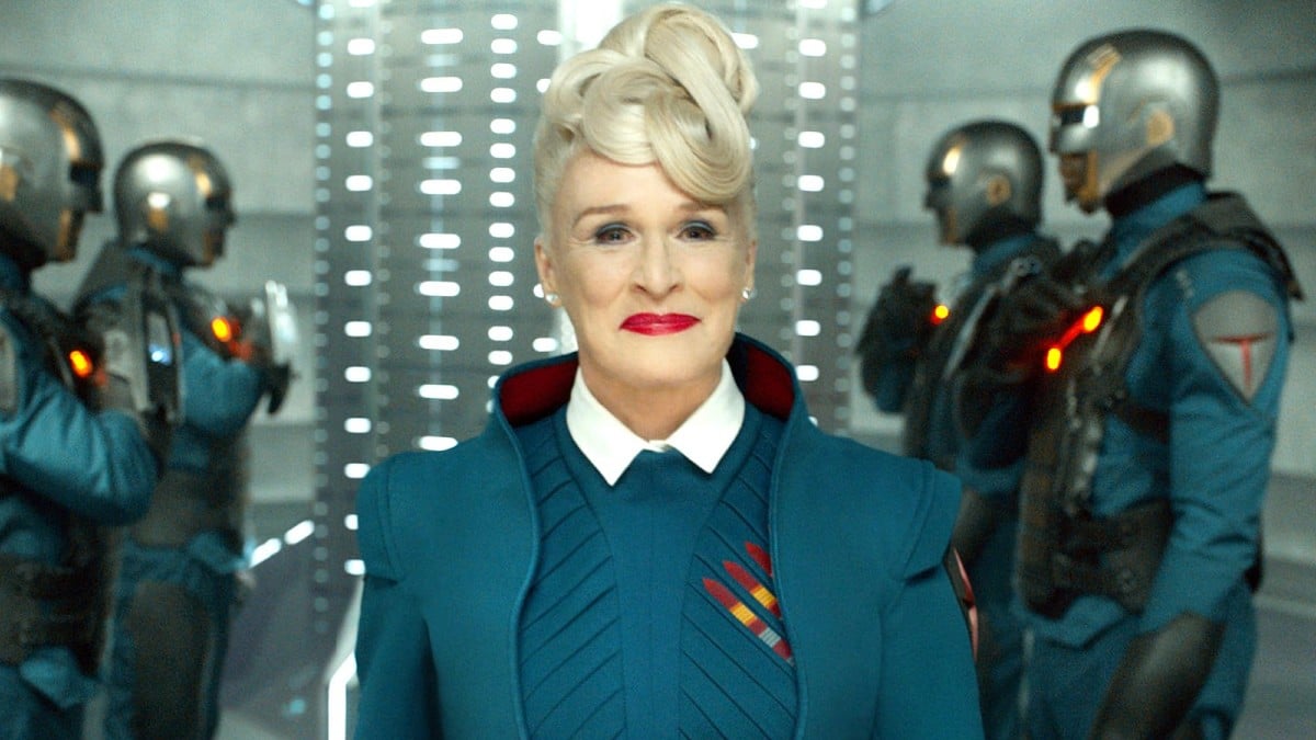 Glenn Close in guardians of the galaxy