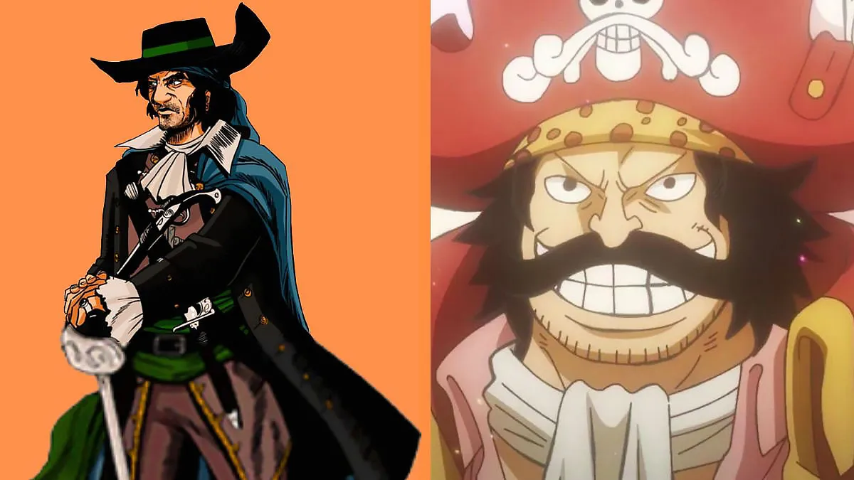 Assassin's Creed Olivier Levasseur and Gol D. Roger from One Piece