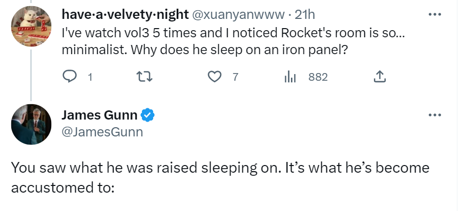 James Gunn May 25 Tweet