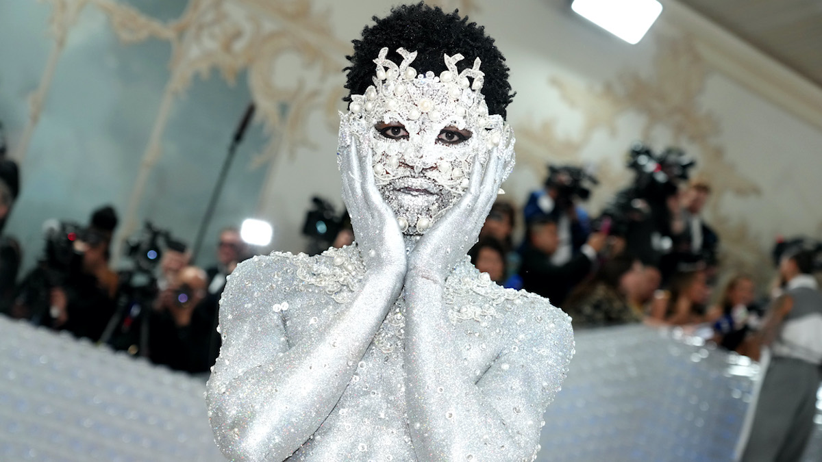 Lil Nas X at the 2023 Met Gala Celebrating "Karl Lagerfeld: A Line Of Beauty" - Arrivals