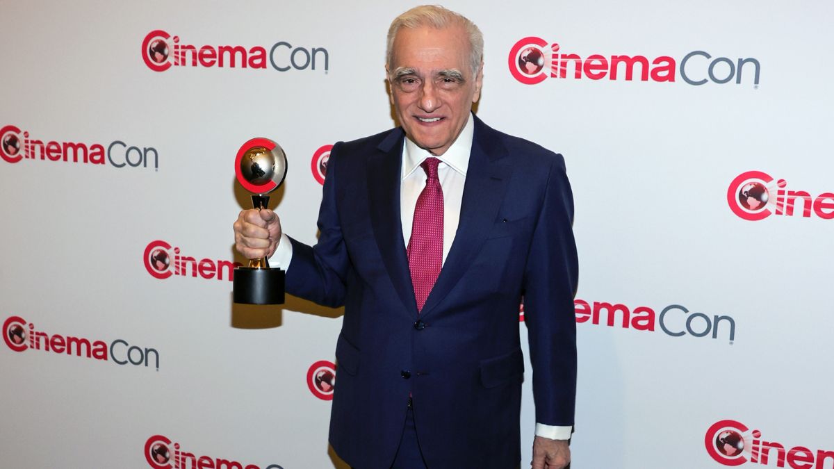 Honoree Martin Scorsese, recipient of the Legend of Cinema Award, attends a filmmaker luncheon during CinemaCon, the official convention of the National Association of Theatre Owners, at Caesars Palace on April 27, 2023 in Las Vegas, Nevada.