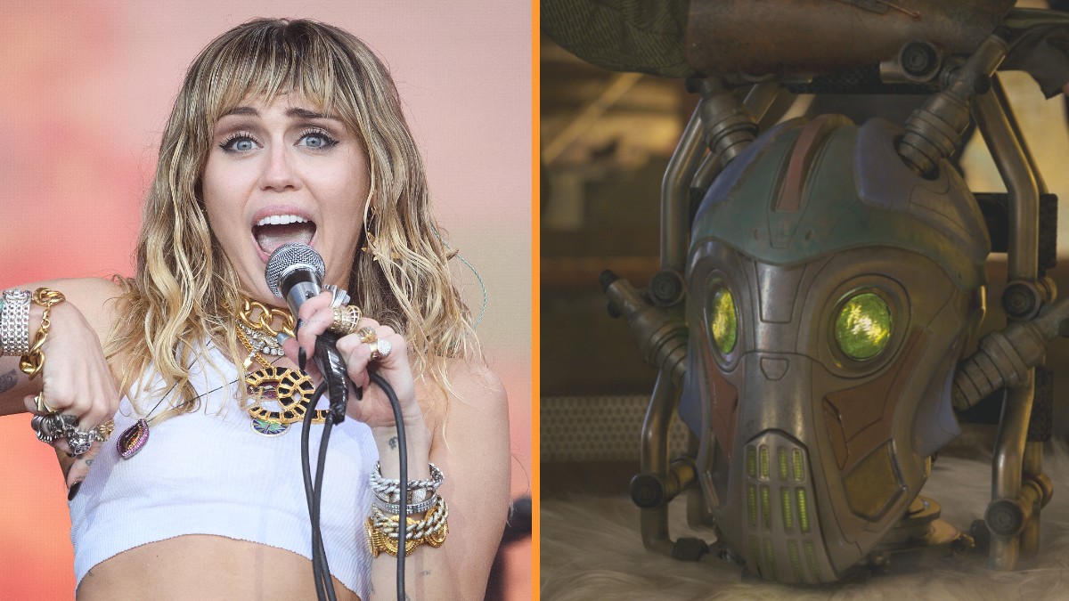 Miley Cyrus as Mainframe in Guardians of the Galaxy Vol. 2 - Getty