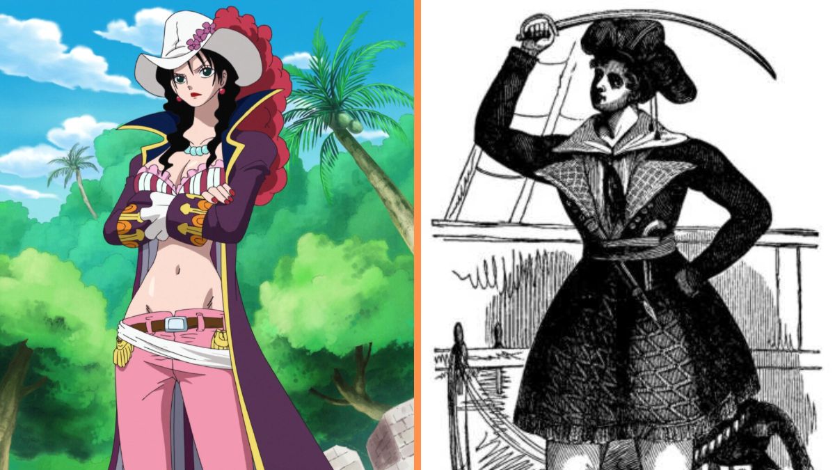 One Piece Alvida and the pirate Awilda