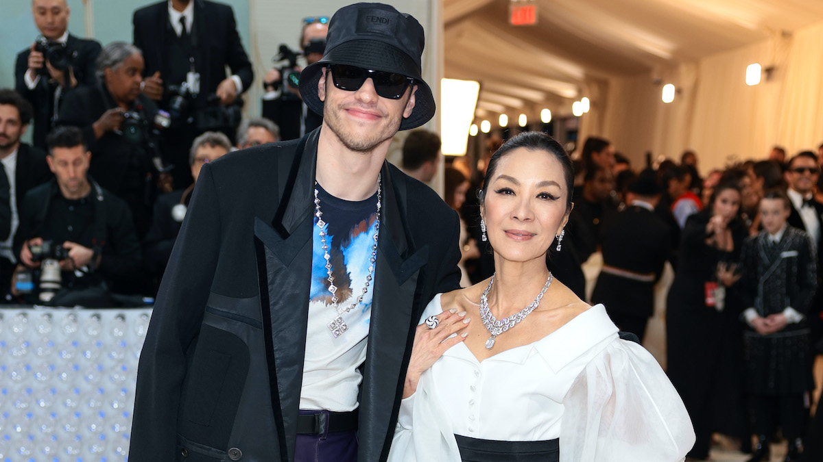 Is Pete Davidson Dating Michelle Yeoh? The Met Gala Photo, Explained