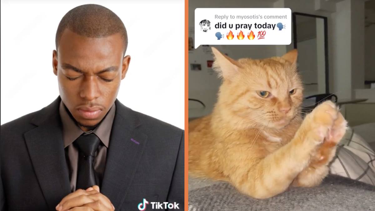 You prayed today trending on TikTok