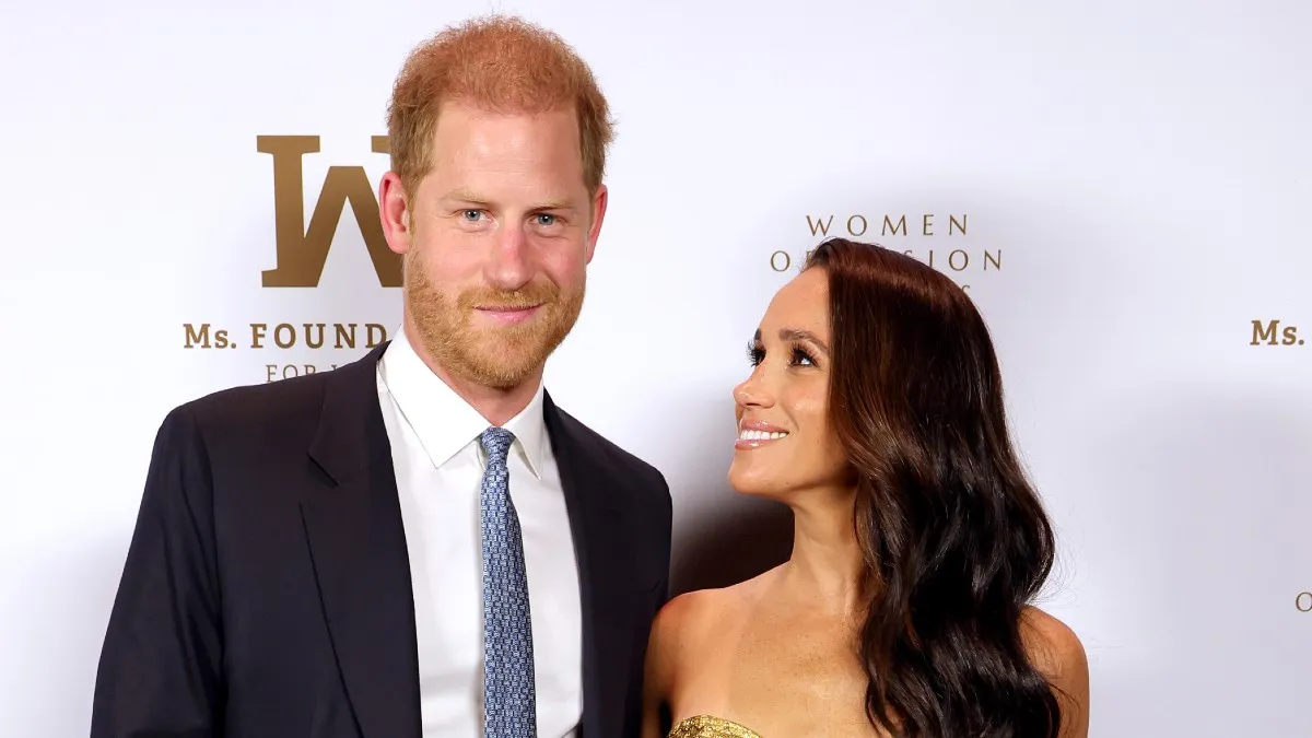 Prince Harry and Meghan - getty