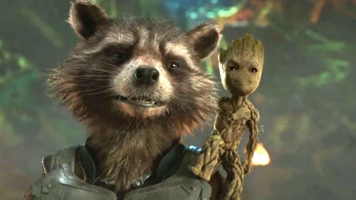 Rocket Raccoon and Groot from 'Guardians of the Galaxy'