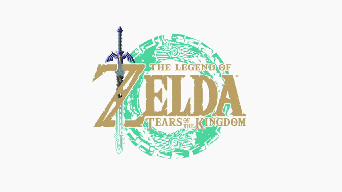 The Legend of Zelda Tears of the Kingdom Logo Light
