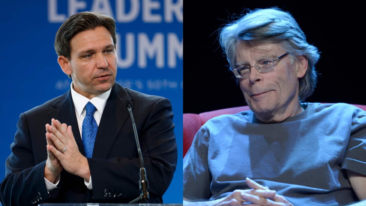 Ron DeSantis Stephen King Getty