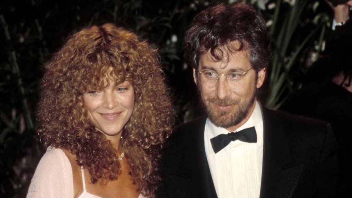 Steven Spielberg and Amy Irving 